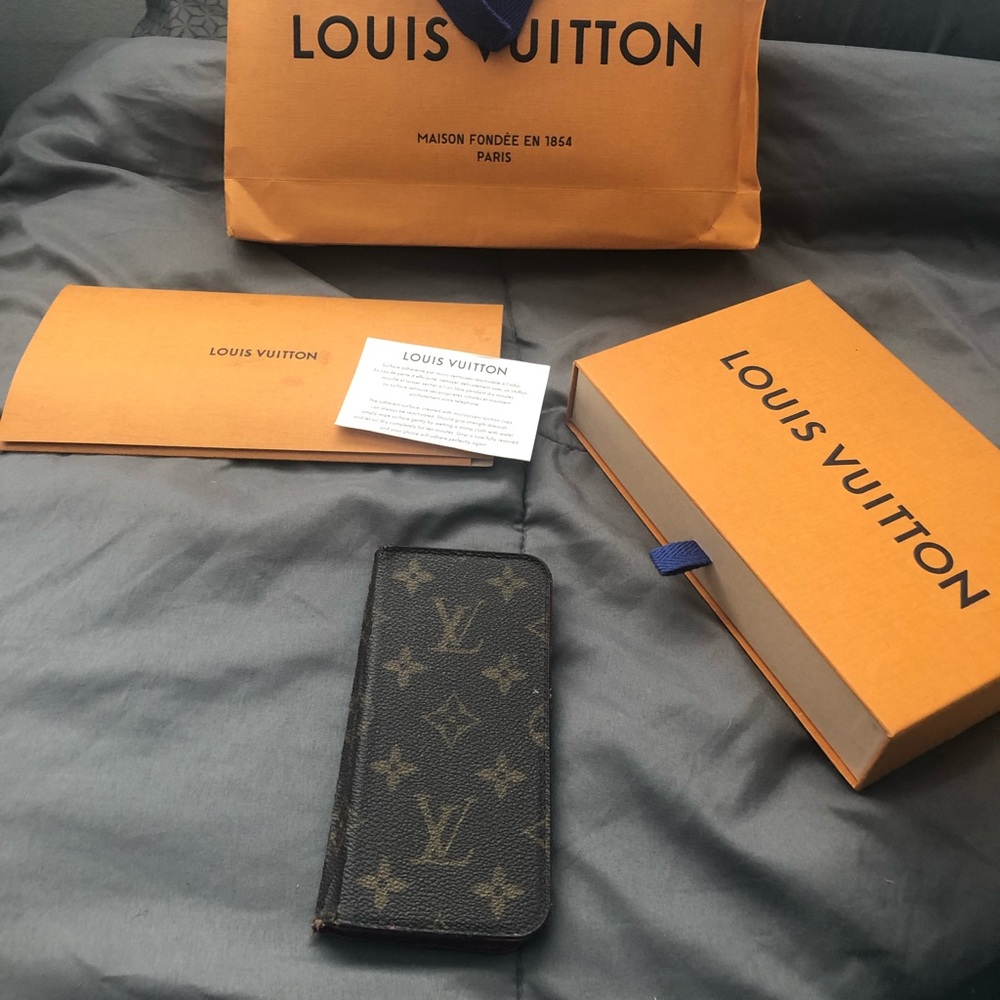 IPhone X Louis Vuitton monogram phone case